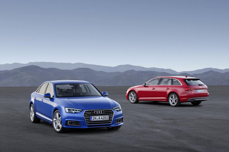 Audi представила новые седан и универсал A4