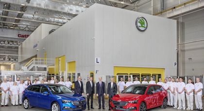 Škoda начала производство хэтчбека Scala