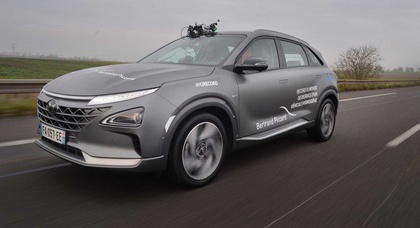 Hyundai Nexo установил новый рекорд дальности среди водородных автомобилей 