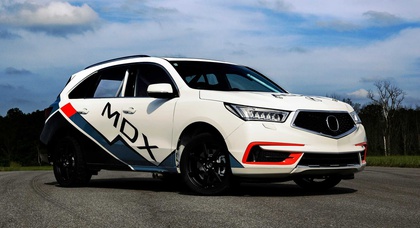Кроссовер Acura MDX примет участие в «Гонке в облаках» 