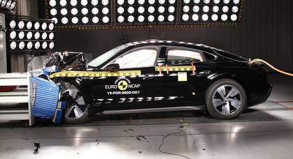 Porsche и Tesla блеснули в новой серии краш-тестов Euro NCAP