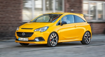 «Зажигалку» Opel Corsa GSi оценили в 20 тысяч евро