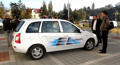 Lada запускает в серию электрическую «Калину»
