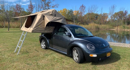 Volkswagen Beetle превратился в «дом на колесах»
