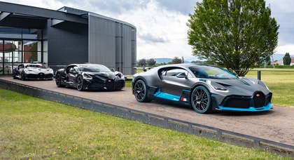 Bugatti может перейти в собственность хорватской марки Rimac 