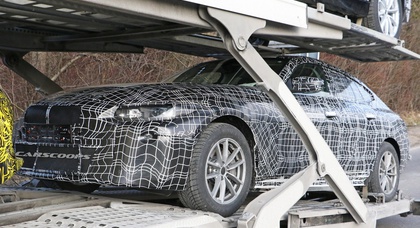 Электрокар BMW i4 показался на шпионских фото