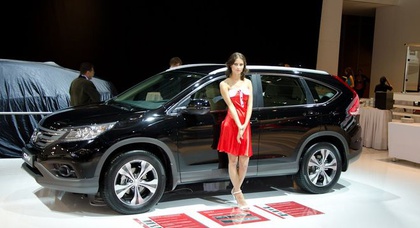 ММАС'12: новая Honda CR-V в объективе Autoua