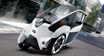 Toyota выпустила трёхколесные электромобили i-Road на улицы Токио