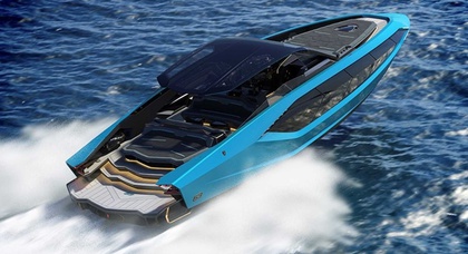 Lamborghini представила яхту в стилистике супергибрида Sian FKP 37 