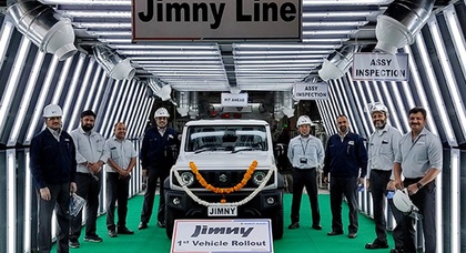 Suzuki Jimny начали выпускать не только в Японии