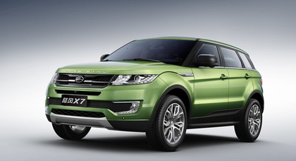 Производство китайского двойника Range Rover Evoque под запретом 