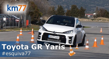 Хэтчбек Toyota GR Yaris прошел «лосиный тест» так, словно был создан для него