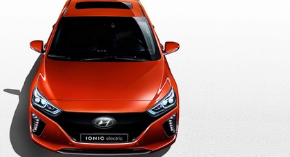 Hyundai рассказала о новом электромобиле IONIQ