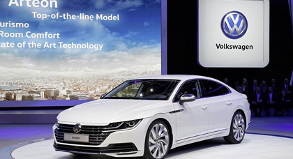 Объявлены европейские цены лифтбека Volkswagen Arteon