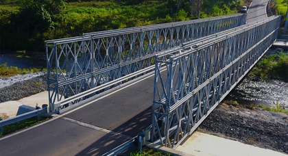 В Украину из Норвегии прибыли еще 10 временных мостов, которые установят на освобожденных территориях