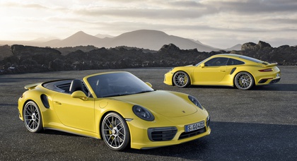 Обновлённый Porsche 911 Turbo прибавил в мощности