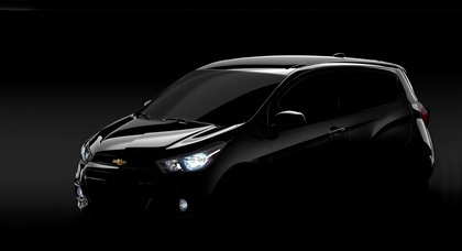 Chevrolet впервые показал хетчбэк Spark нового поколения 