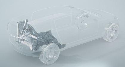 The new Volvo EX60 will be produced using an innovative mega-casting process
