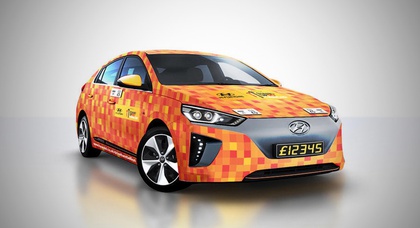Hyundai показала первый бесконтактный автомобиль на базе Ioniq