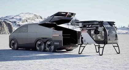 Сухопутный авианосец Xpeng AeroHT 6x6 обретает формы реального автомобиля