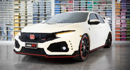 Хот-хэтч Honda Civic Type R собрали из Lego 