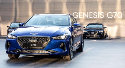 Корейский бренд Genesis представил седан G70 