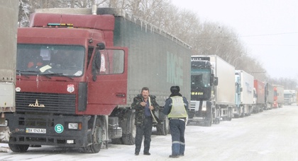 Состояние дорог Украины на 9.00 25 марта 2013 года