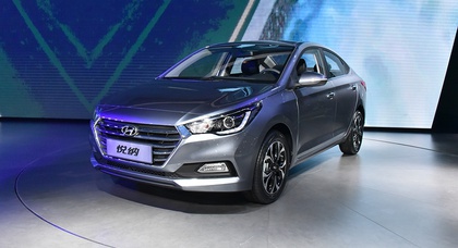 Новый Hyundai Accent представлен в серийном варианте для Китая