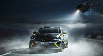 Opel анонсировал первый раллийный электрокар — Corsa-e Rally 