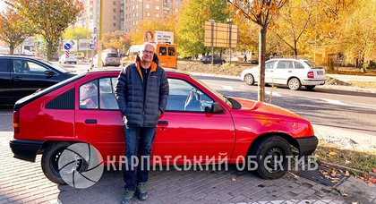 Украинец переделал Opel Kadett в электромобиль