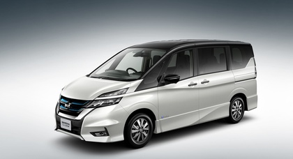 Nissan представит в Токио гибридный минивэн Serena e-Power