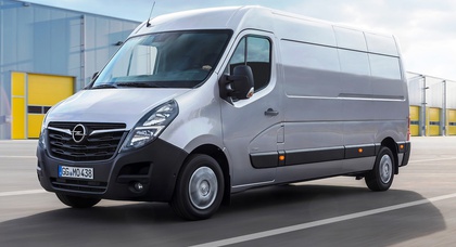 Opel анонсировал электрическую версию фургона Movano