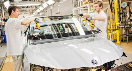 Новая Škoda Octavia встала на конвейер