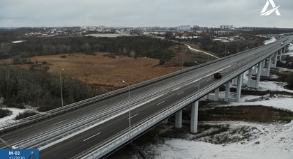 Завершилась реконструкция дороги от Борисполя до Полтавы, которую начинали еще перед Евро-2012