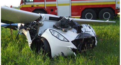 Летающий автомобиль Aeromobil 3.0 разбился во время испытаний