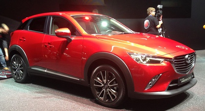 В Женеве дебютировала самая экономичная Mazda CX-3