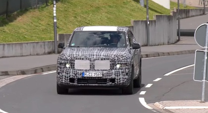 Прототип BMW X8 M заметили на Нюрбургринге. Видео