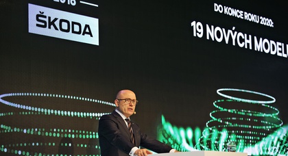 Škoda планирует выпуск 19 новых моделей 