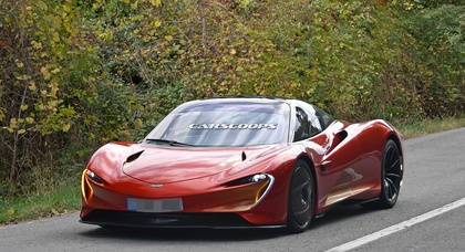 Супергибрид McLaren Speedtail выехал на дороги общего пользования 
