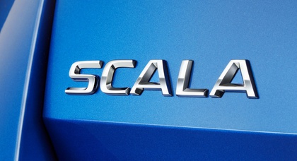 Новый хэтчбек Škoda получил имя Scala