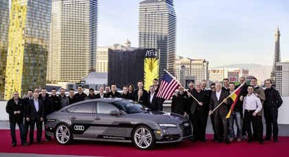 Audi A7 проехала без водителя 900 км по американским дорогам