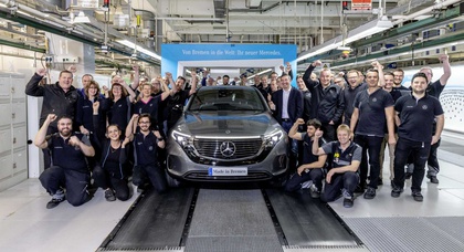 Mercedes-Benz начал серийное производство электрического кроссовера EQC 