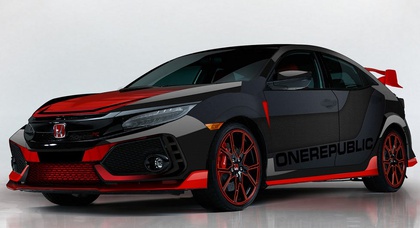 OneRepublic посвятили дизайн Honda Civic Type R