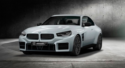 В сети появились рендеры как будет выглядеть новый BMW M2