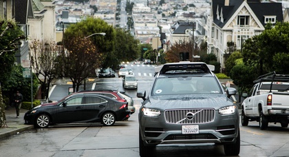 Uber остановил испытания беспилотников в Сан-Франциско