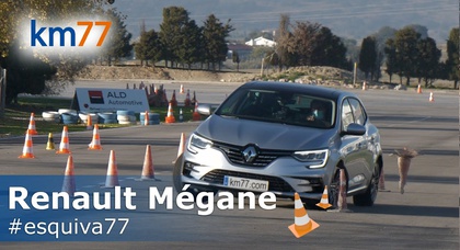Renault Megane сдал «лосиный тест» с неплохим результатом