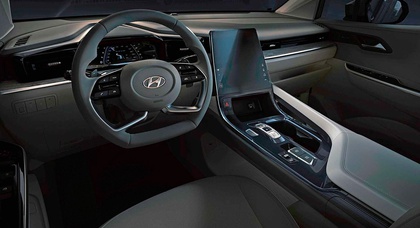 Hyundai раскрыла интерьер минивэна в стиле Tucson