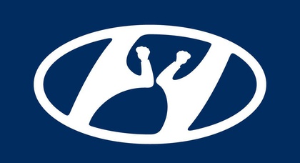 Логотип Hyundai превратился в социальную рекламу 