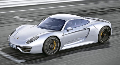 Porsche готовит флагманский суперкар с 8-цилиндровым двигателем