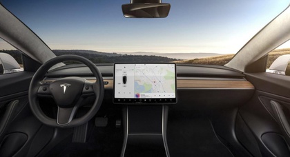 Электромобили Tesla получат новую навигацию